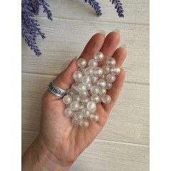 Бусины матовые прозрачные " Селена "