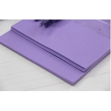 Фоаміран звичайний 20 * 30 см, фіолетовий 10 аркушів