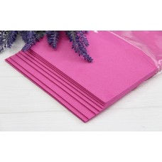 Фоаміран звичайний 20 * 30 см, малиновий 10 аркушів