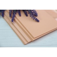 Фоміран звичайний 20 * 30 см, персиковий 10 аркушів