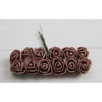 Розы 2,0 см , какао        144 шт