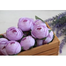 Бутон Півонії № 3 , бузковий 50 шт