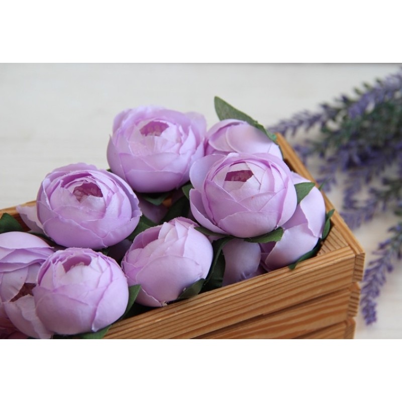 Бутон Півонії № 3 , бузковий 50 шт