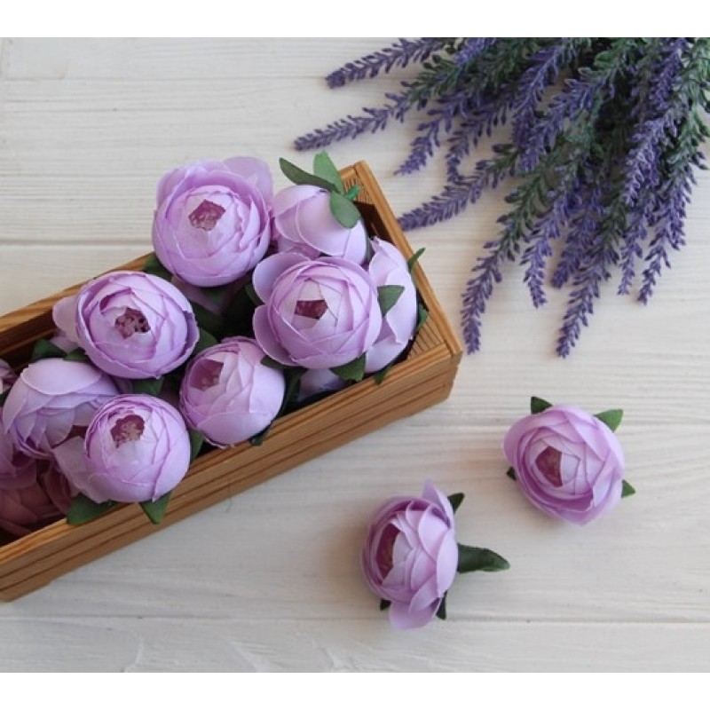 Бутон Півонії № 3 , бузковий 50 шт