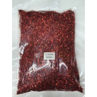 Присыпка   " Дождик   " 200 грамм ,  красная