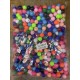 Бусины акриловые " Классика  " 14 мм   микс   500 грам