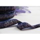 Лента бархатная " ОМБРЕ 2,5 см " ,  КОСМОС         рулон 45 метров