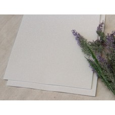 Фоамиран с глиттером    20*30 см  , белый     10 листов