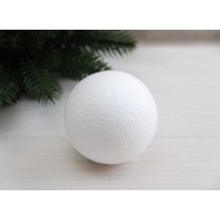 Шары пенопластовые  7,5 см   , 6  шт