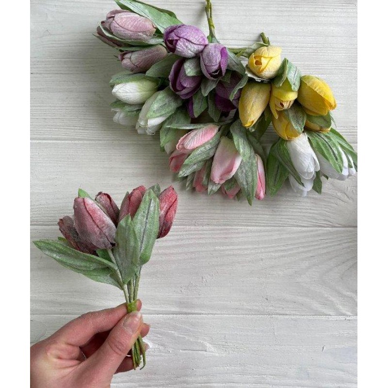 Тюльпани букет, персикові 36 шт.