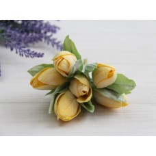 Тюльпани букет, жовті 36 шт.