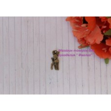 Підвіска металева "Оленятко " бронза 10 шт