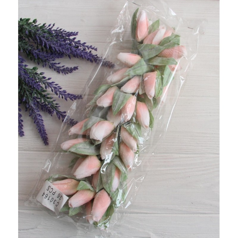 Тюльпани букет, персикові 36 шт.