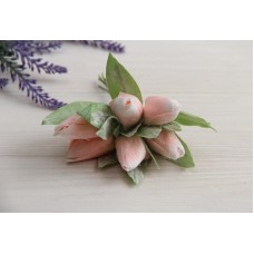 Тюльпани букет, персикові 36 шт.