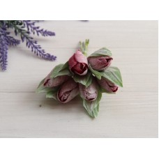 Тюльпани букет, малинові 36 шт.