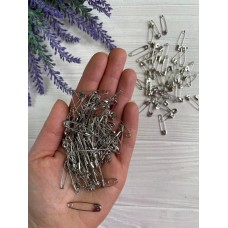 Булавки металлические 2,6* 0.7 см ,серебро   1000 шт