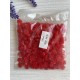 Серединка акриловая " Розочка 1.0 см  "  красная  200 шт