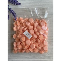 Серединка акрилова " Троянда 2.0 см" персик 100 шт.