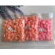 Серединка акриловая " Розочка 2.0 см  "  рожева  100 шт