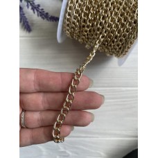 Цепочка  6*8 мм золото     50 см