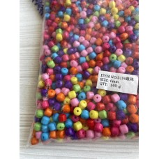 Бусины микс   " Бочонок  "      500 грам
