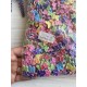 Бусины микс   " Бабочки  "      500 грам
