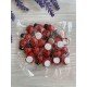 Божьи коровки  деревянные 2,3 * 1,8  см      УПАКОВКА  24  шт