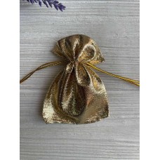 Мішечки 9*12 см, золото  100 шт