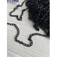 Ланцюжок 5 мм чорна 50 см