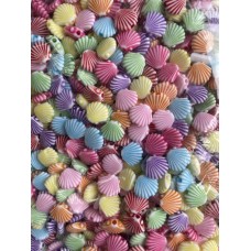 Бусины микс   " Ракушка  "      500 грам
