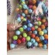 Бусины микс   " Шарик с завитками"      500 грам