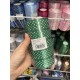 Атлас " Горох "  2,5 см    темно зеленая     рулон 22.5 метра