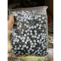 Напівперли 6 мм , чорні    звичайний 250 грам