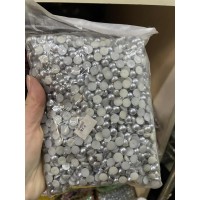 Напівперли 8 мм ,сірі  звичайні 250 грам