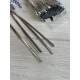 Твистер ( фиксатор )  " 15 см "  , серебро    760 шт