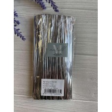 Твистер ( фиксатор )  " 15 см "  , серебро    760 шт