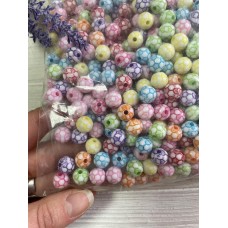Бусины микс   " Мячик "      500 грам