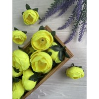 Бутон Піона No 3,  яскраво жовтий 50 шт