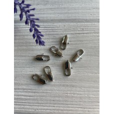 Карабін маленький №2 14 мм   срібло 1 шт