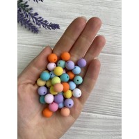 Бусины  " Зефирные "    10 мм ,   микс     500 грамм