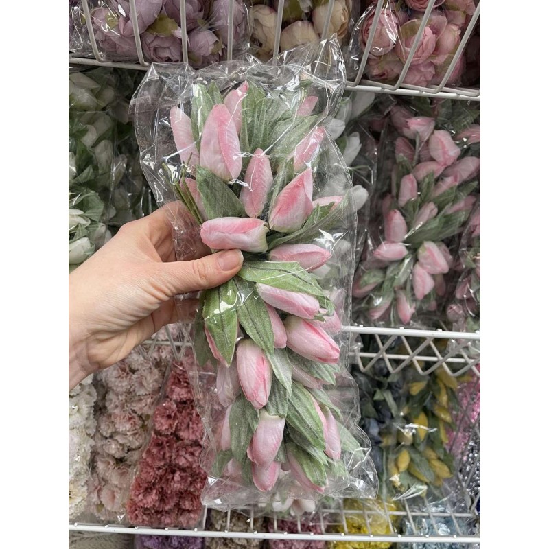 Тюльпани букет, рожеві 36 шт.