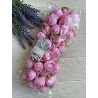Пионы  закрытые  № 2 ,  розовые      36 шт