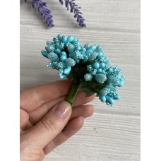 Добавка обычная  ,  ярко - голубая  12 шт