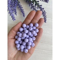 Бусины  " Зефирные "    10 мм ,  лаванда       500 грамм