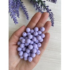 Бусины  " Зефирные "    10 мм ,  лаванда       500 грамм
