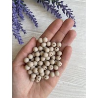 Бусины  " Зефирные "    8 мм , капучино      500 грамм