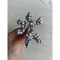 Веточки с мелкими ягодами , серебро     100 шт упаковка