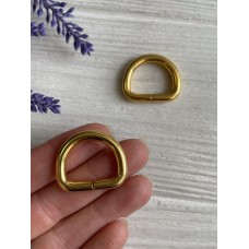 Полукольцо № 2  " 26 *22 мм "   золото   1 шт