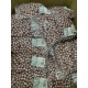 Бусины  Жемчуг  на нитке " Люкс "      12 мм пыльная роза    500 грам