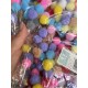 Помпоны нейлоновые " 1,8 см "   , микс   1 000 шт